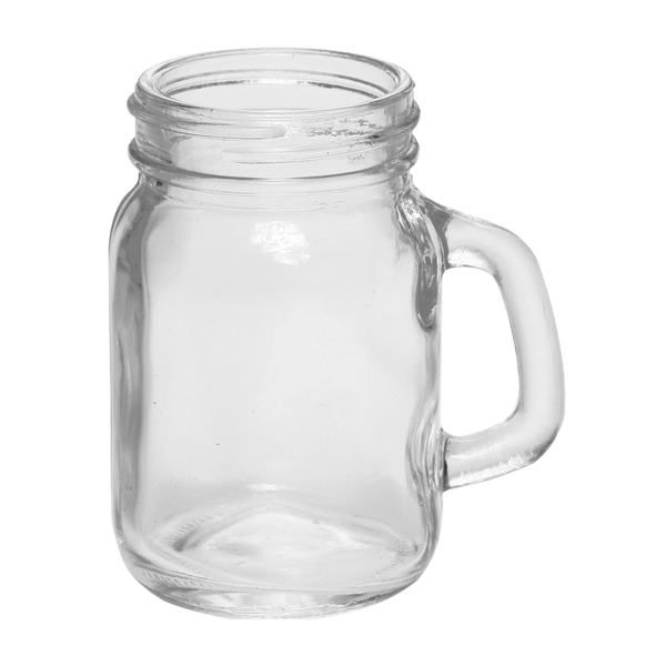 Handcrafted 4.5 oz Mason Jar Sampler Glass