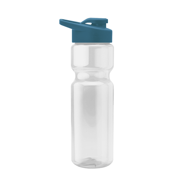 Blazer 28oz Transparent Bike Bottle w/Drink-thru Lid