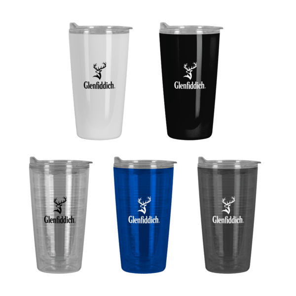 KALAHARI 16 oz. Double Wall Tritan™ Verano Tumbler with Clear Lid