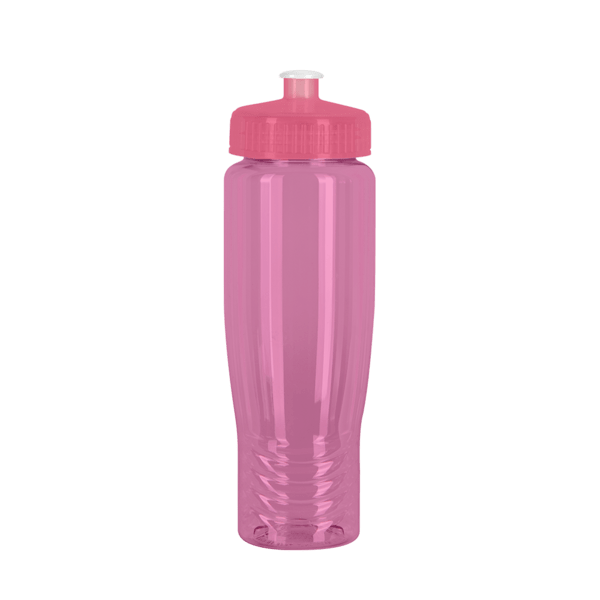 SAHARA 28 oz. Eco-Polyclear™ Sports Bottle with Push/Pull Lid