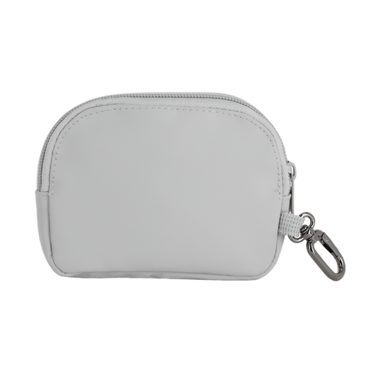 Branson Round Recycled PU Zip Pouch