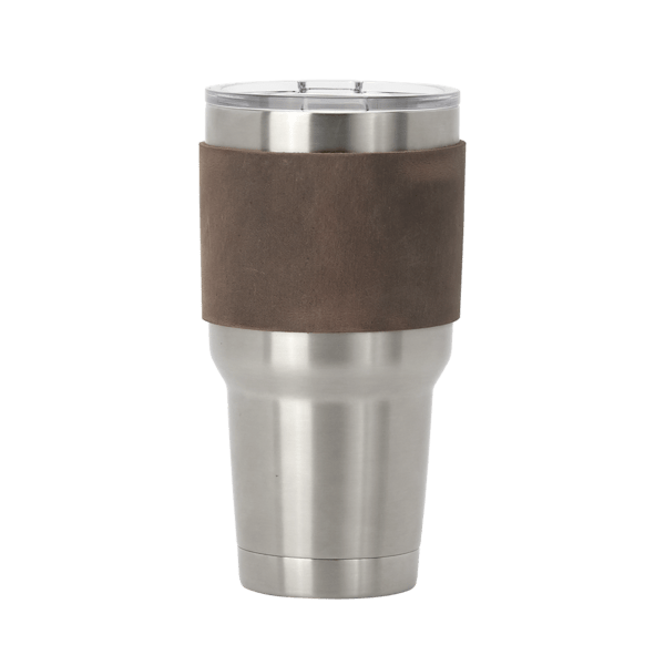 Huntsman Leather Tumbler Sleeve