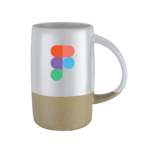 Aberdeen 17oz Two-Tone Ceramic Mug
