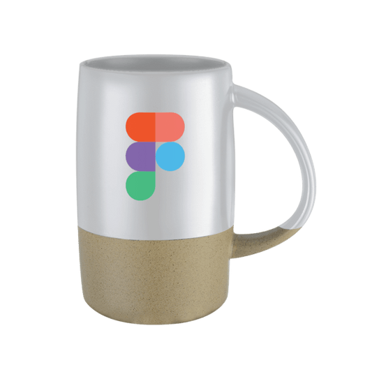 Aberdeen 17oz Two-Tone Ceramic Mug