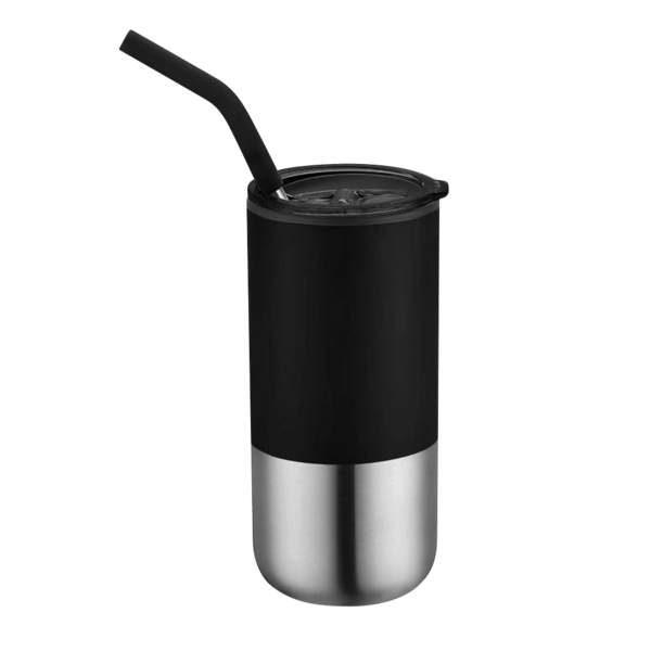 Destin 16oz Double Wall Tumbler w Straw