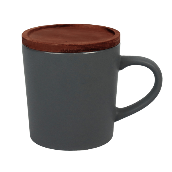 Little Rock 16oz Ceramic with Wood Lid