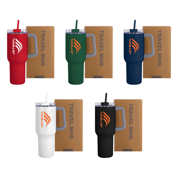 Key West 22 oz SS Travel Mug w/Can Cooler