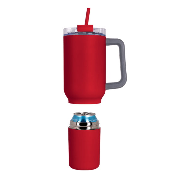 Key West 22 oz SS Travel Mug w/Can Cooler