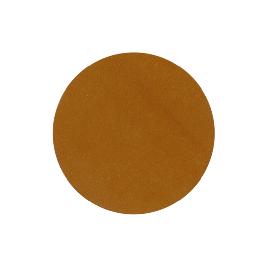 2 1/2" Leather Circle Patch