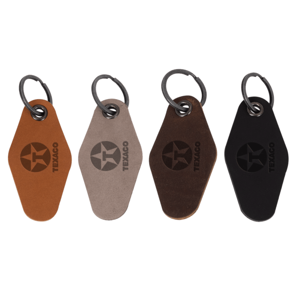 Peninsula Leather Keychain