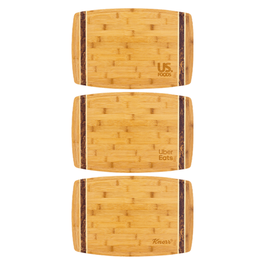 Marbled Look Bamboo Cutting Board