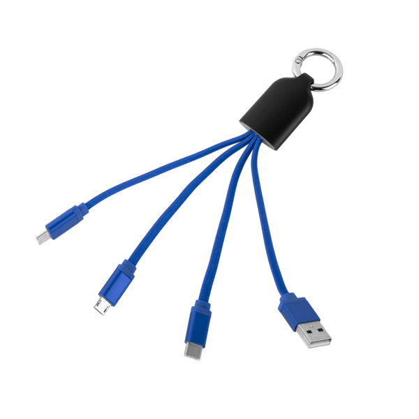 Jellyfish Light-Up Braided Charging Cable