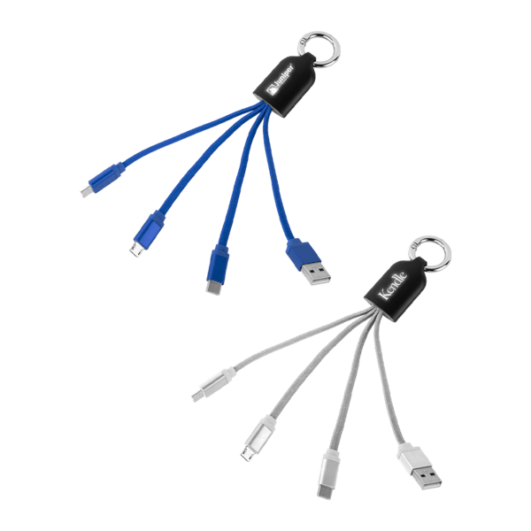 Jellyfish Light-Up Braided Charging Cable