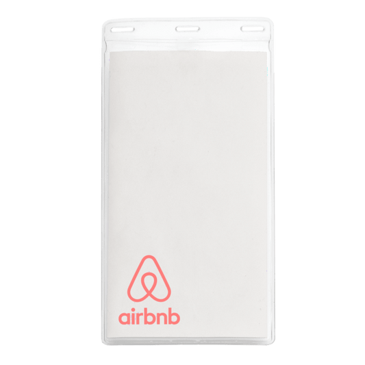 4" x 8" Printed Oversized Vertical Vinyl Pouch