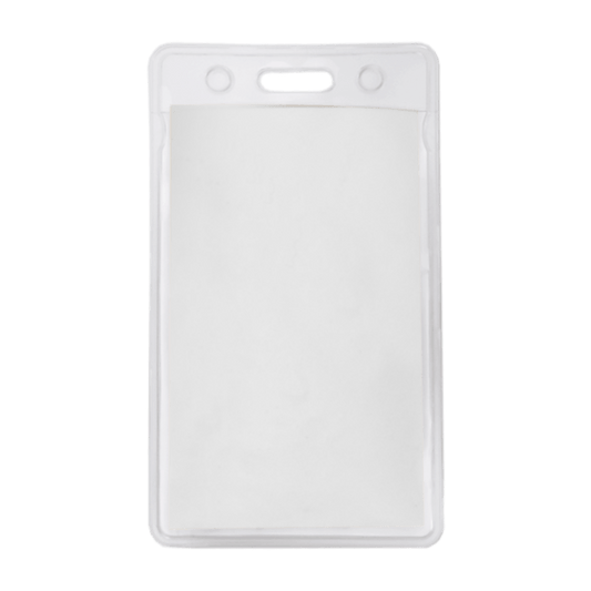 2" x 3 5/8" Printed Small Vertical Vinyl Pouch