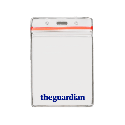 3 5/8" x 4 5/18" Printed Vertical Vinyl Pouch with Zipper