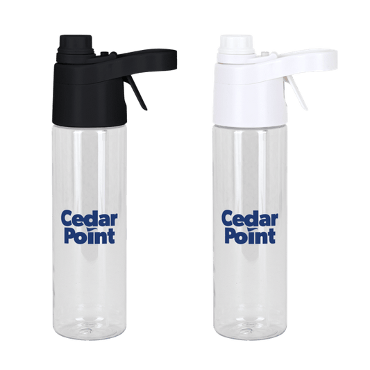 Spritzer 20 oz rPET Spray Water Bottle