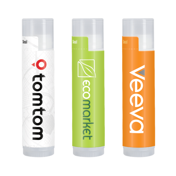 Natural Lip Moisturizer with Organic Ingredients in Clear Tube