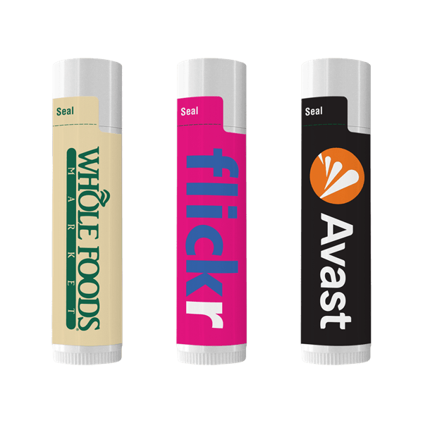 Natural Lip Moisturizer with Organic Ingredients in White Tube