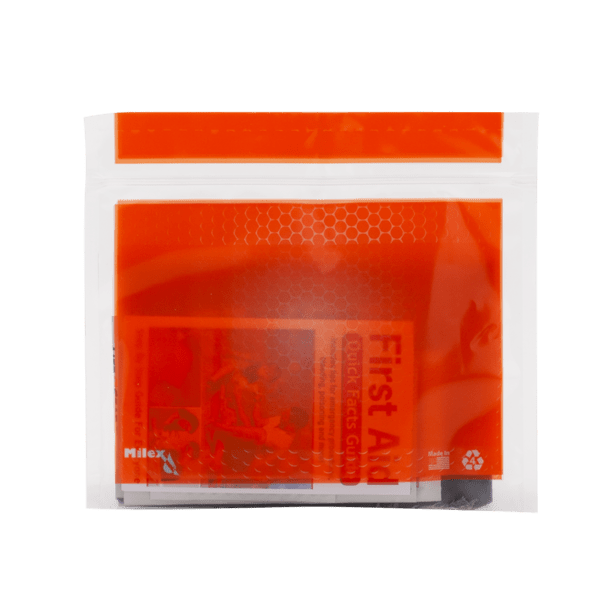 Basic First Aid Kit in a Resealable Plastic Bag