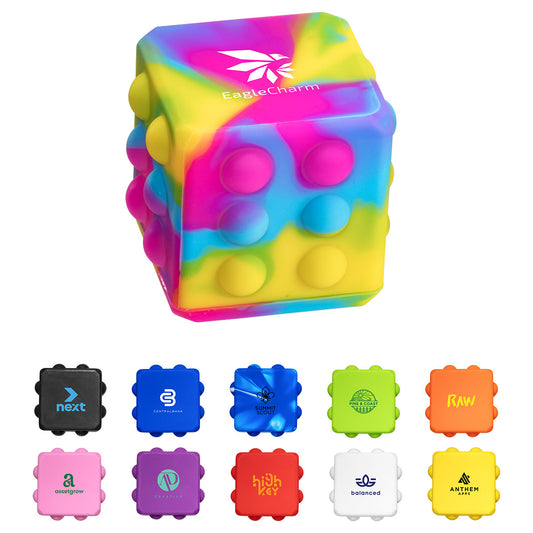 Black Push Pop Cube