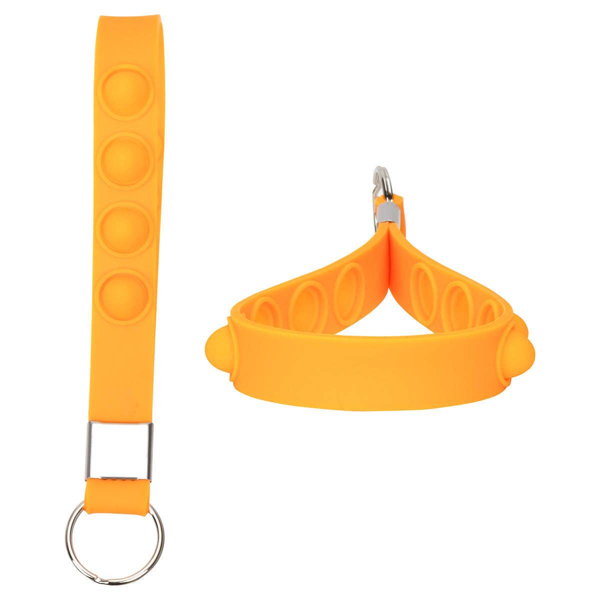 Push Pop Stress Reliever Keychain