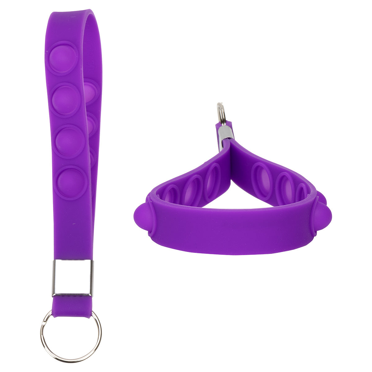 Push Pop Stress Reliever Keychain