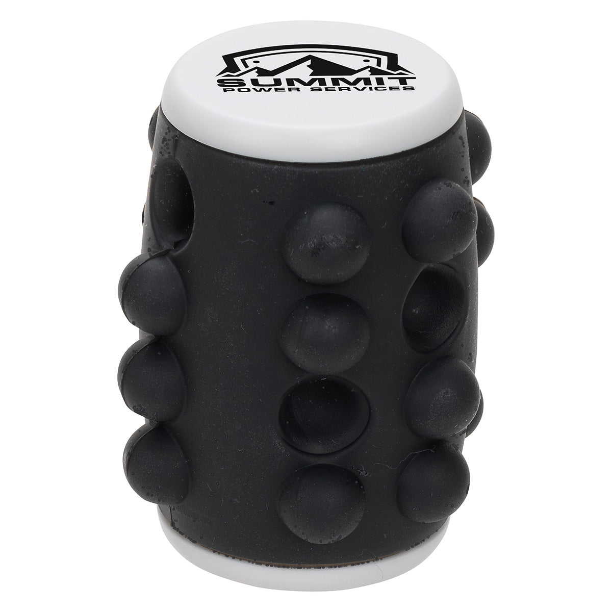 Black Push Pop Spinning Top