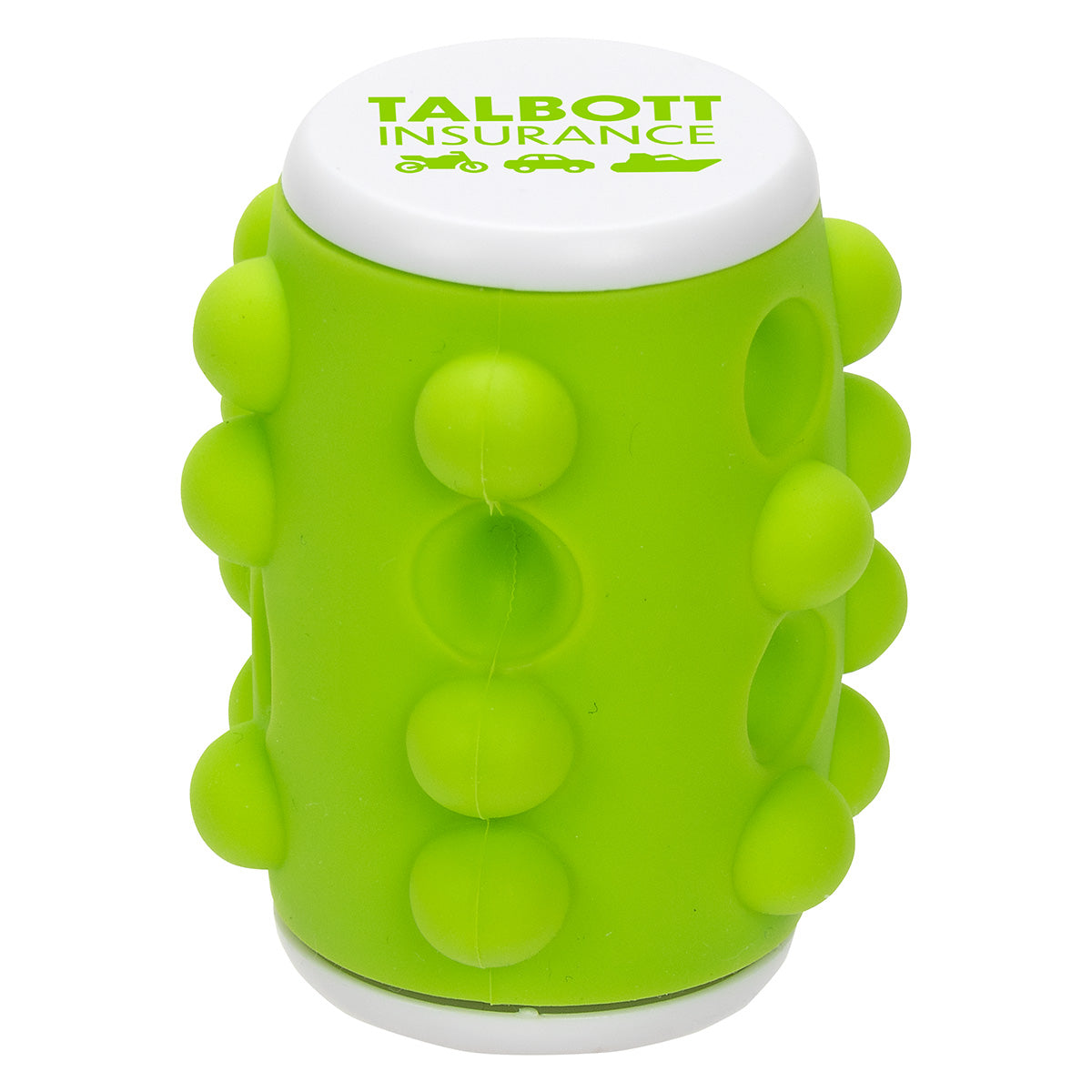 Black Push Pop Spinning Top