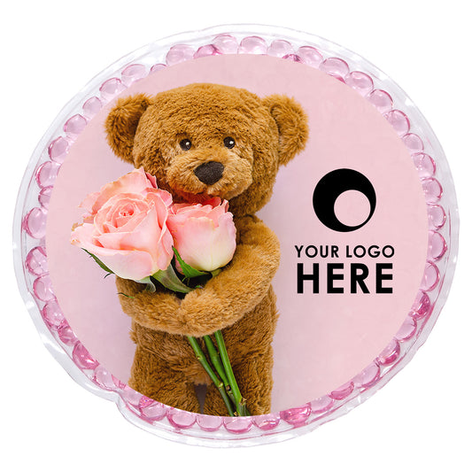 Pink Bouquet Round Aqua Pearls™ Hot/Cold Pack