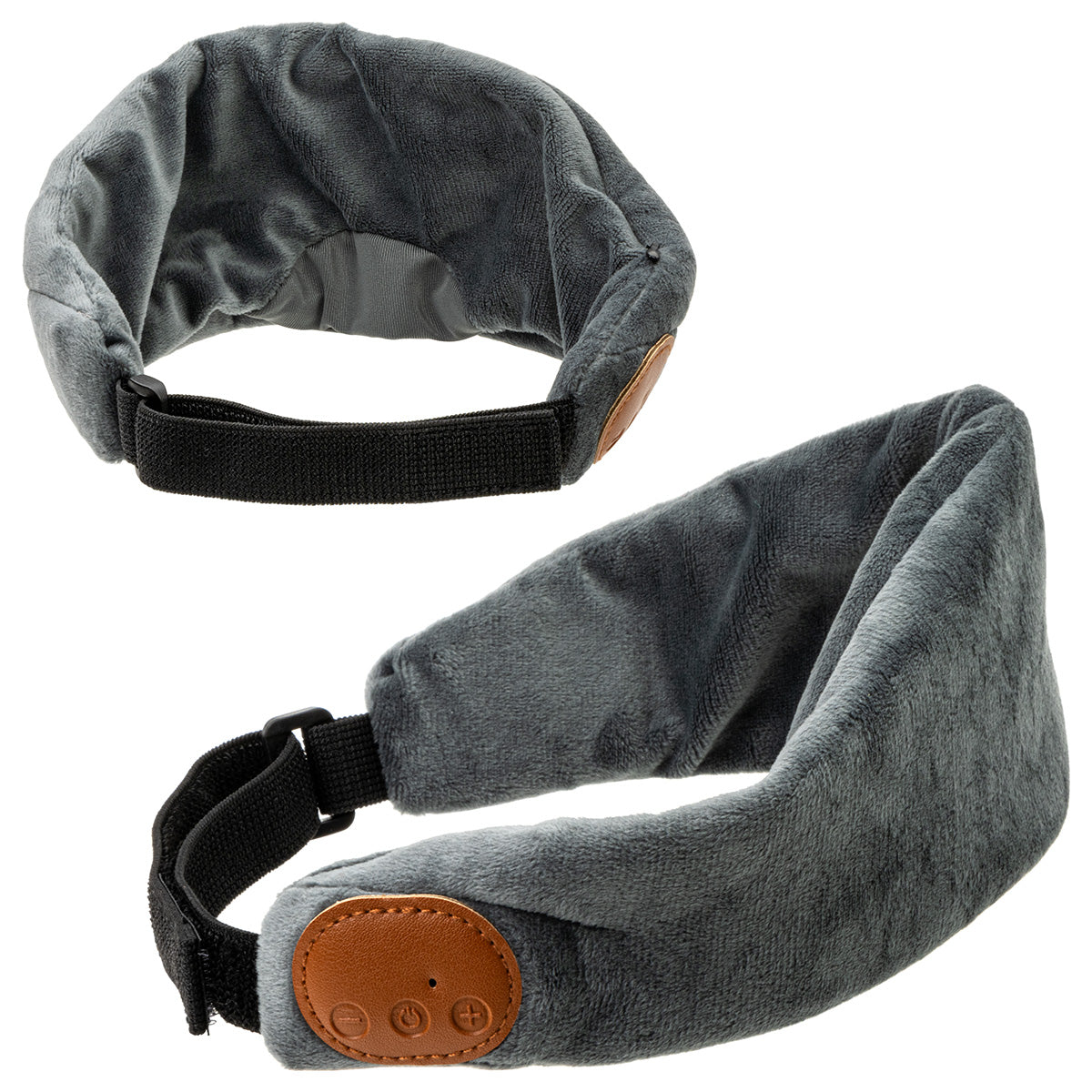 Gray Crown Eye Mask with Wireless Headset