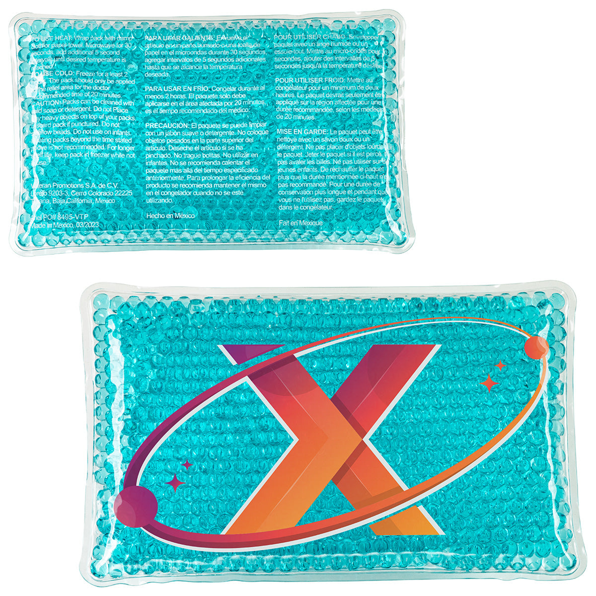 Full-Color Aqua Pearls™ Hot/Cold Pack