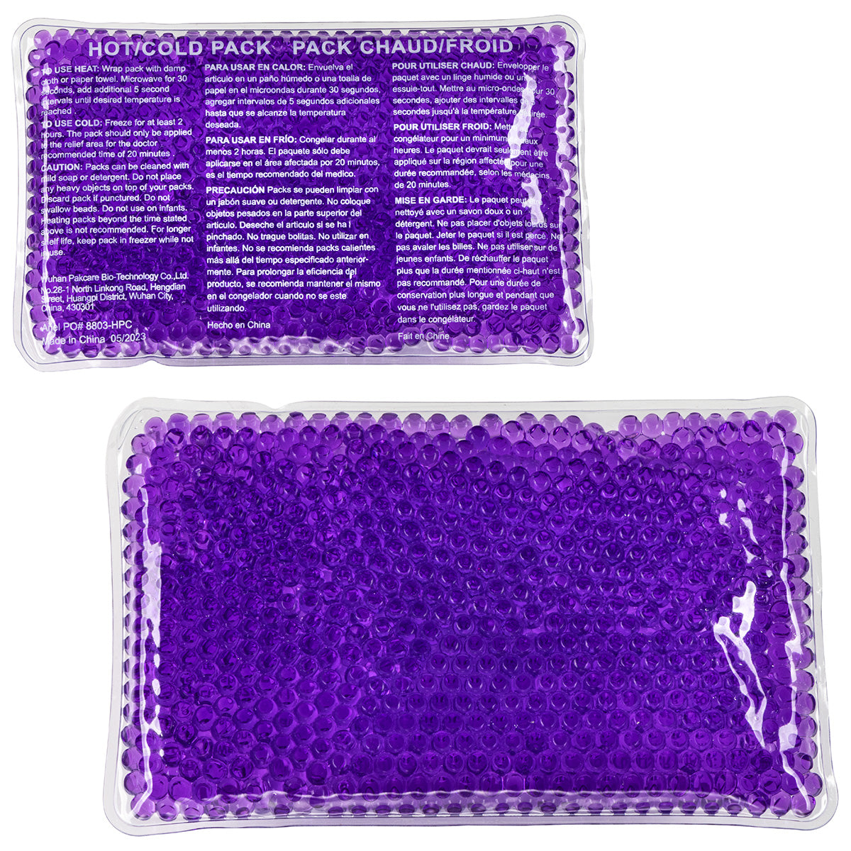 Full-Color Aqua Pearls™ Hot/Cold Pack