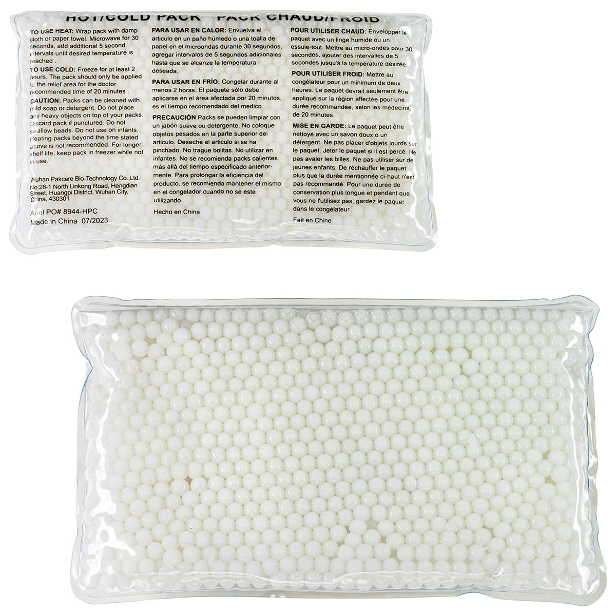 Full-Color Aqua Pearls™ Hot/Cold Pack