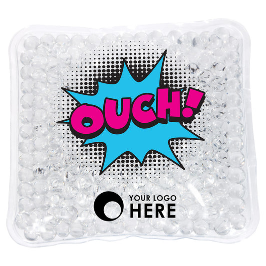 Clear Ouch! Square Aqua Pearls™ Hot/Cold Pack