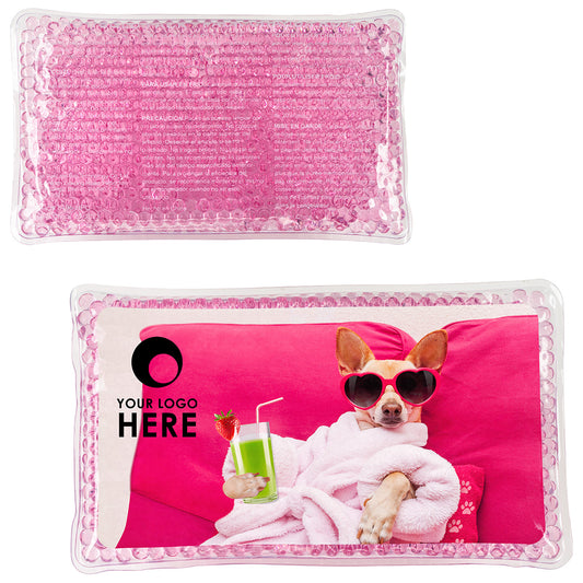 Pink Spa Day Large Rectangle Aqua Pearls™ Hot/Cold Pack