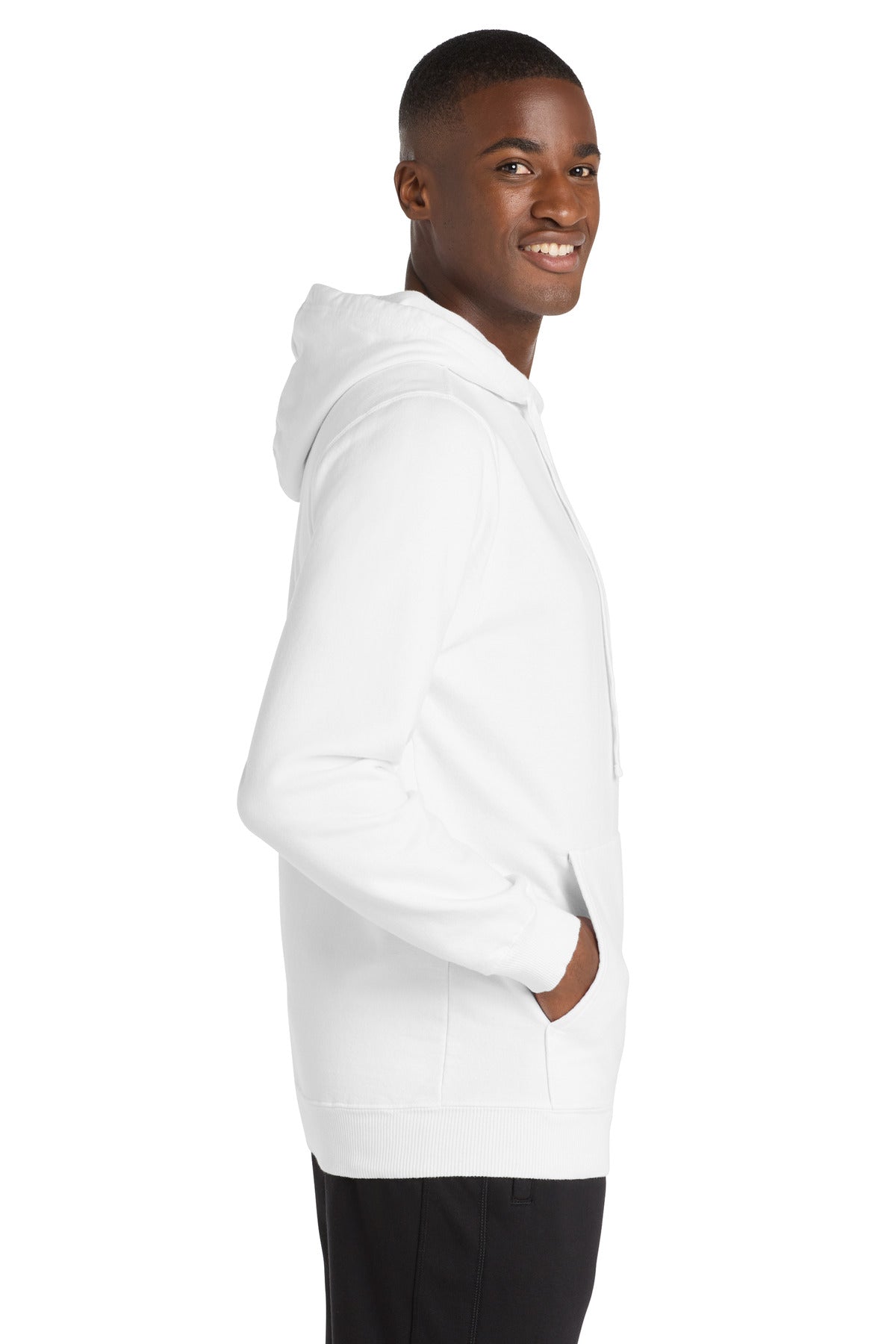 White Port & Company Beach Wash Garment-Dyed Pullover Hooded Sweatshirt. PC098H