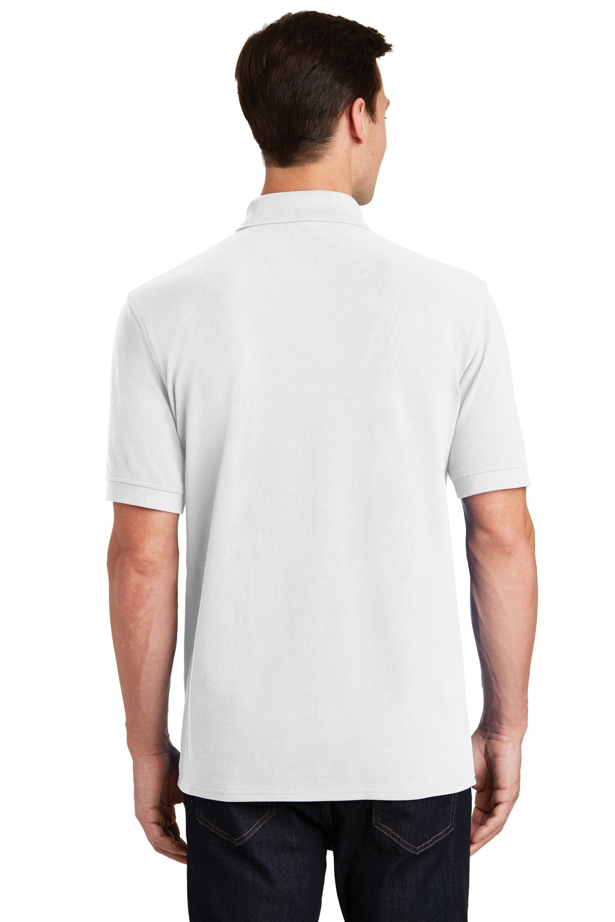 White Port & Company Combed Ring Spun Pique Polo. KP1500