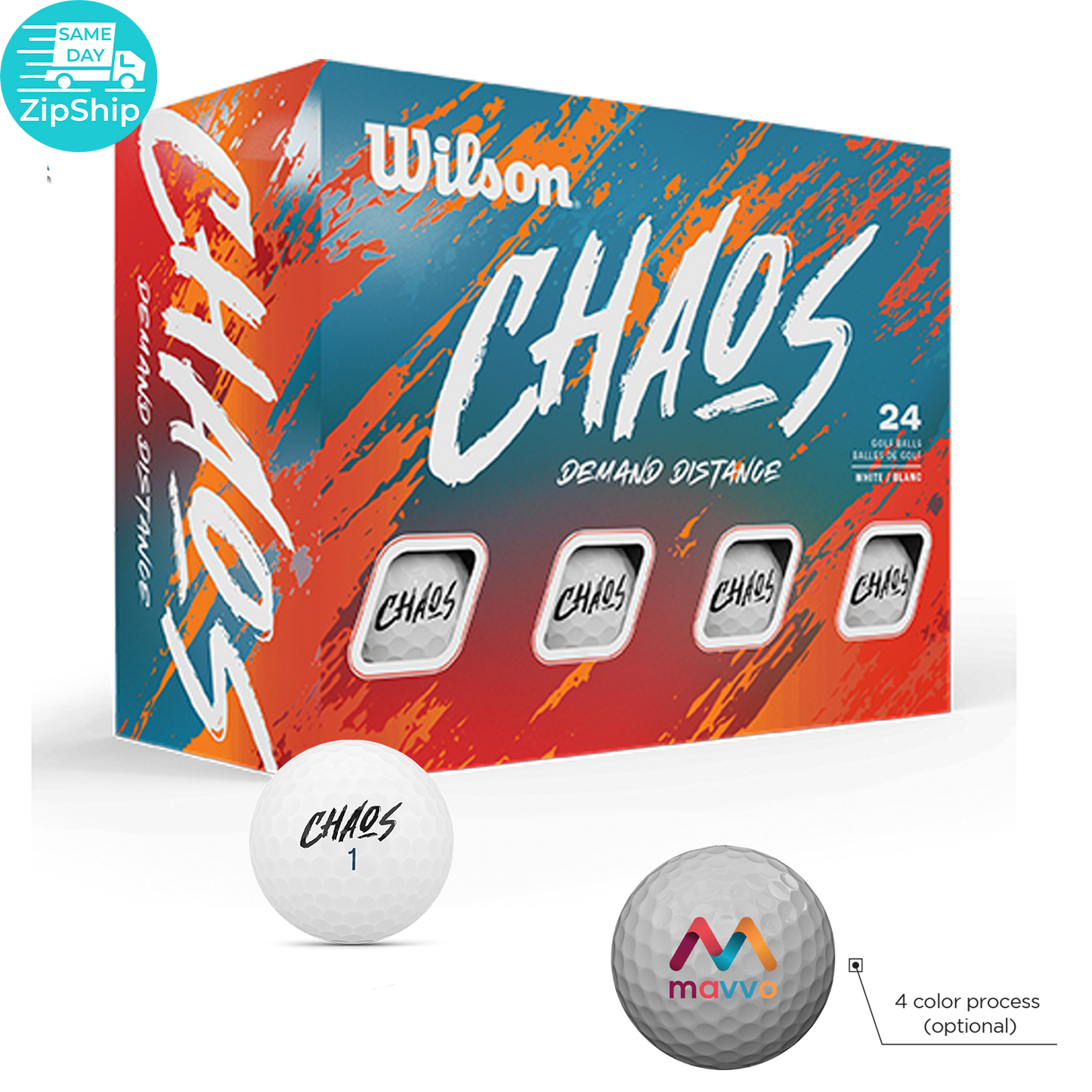 White Wilson Chaos Double Dozen