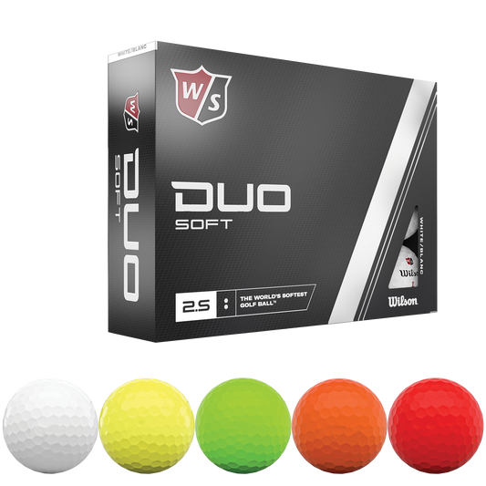 Green Wilson Duo Soft Golf Ball