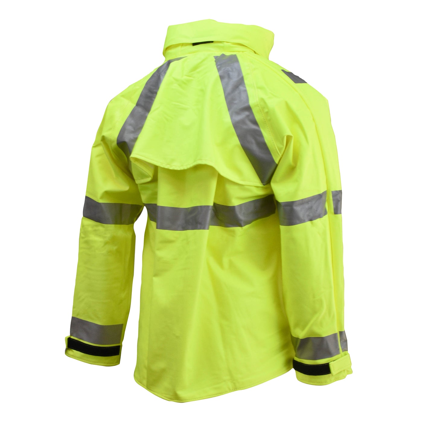 217AJ Flex Arc Jacket with Attached Hood - Fluorescent Orange - Size 2X