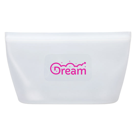 Clear FreshKeep Platinum Silicone 34 fl oz Leakproof Food Storage Pouch