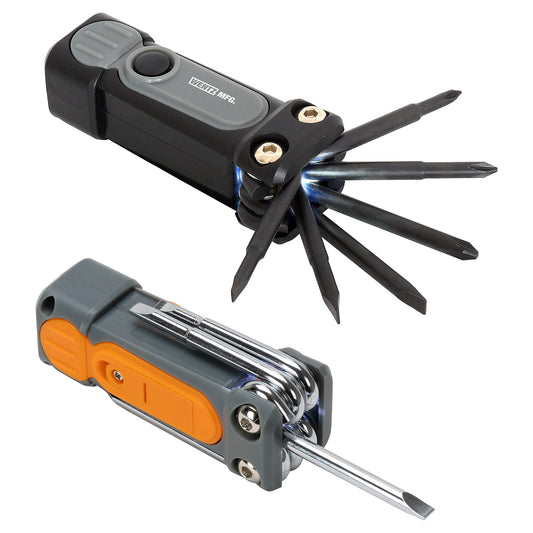 Black/Gray Best Buddy Tools® Bright Idea Utility Light w/ Screwdriver Set