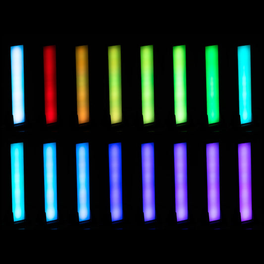 Black Marquee Multi-Color Light Bar with Remote Control