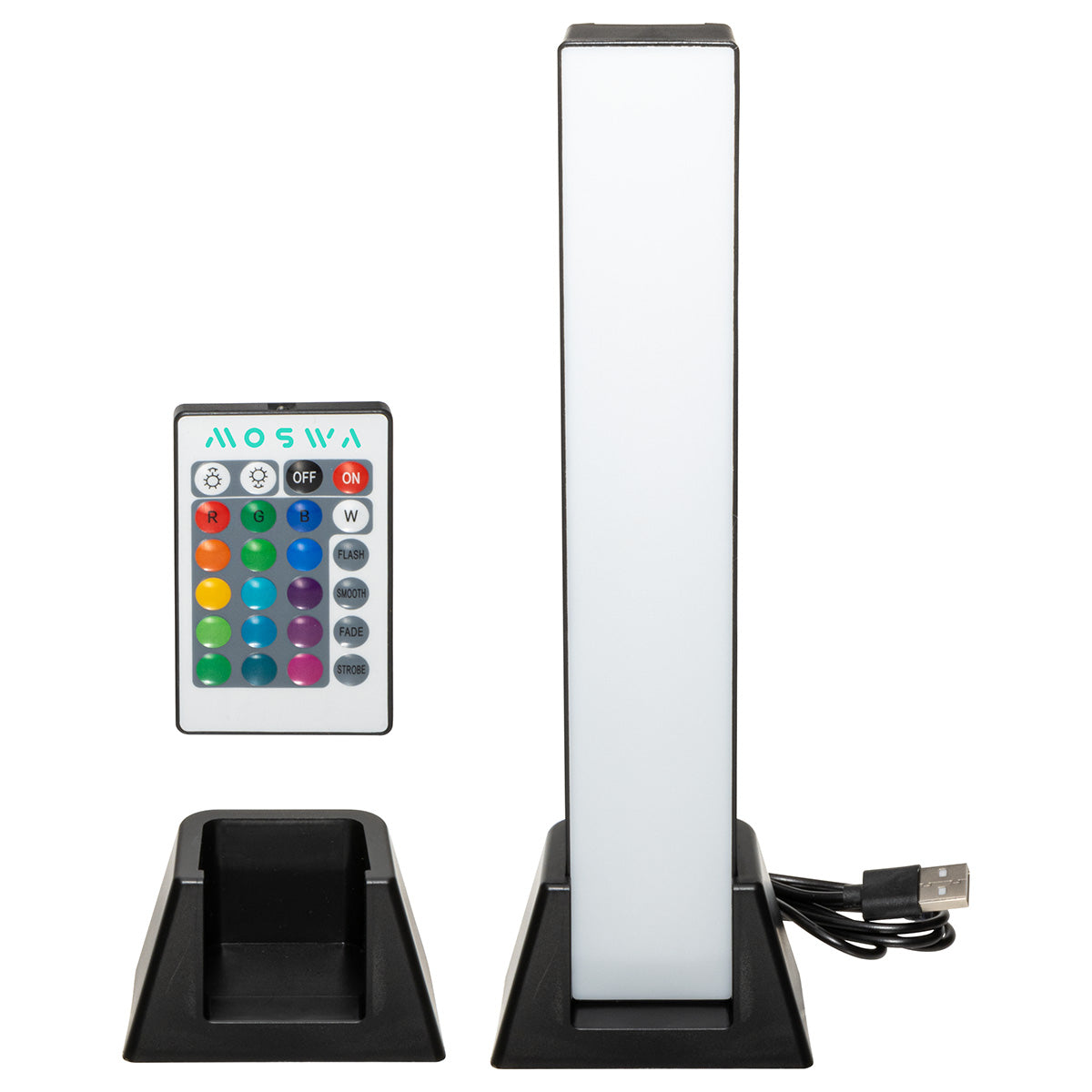 Black Marquee Multi-Color Light Bar with Remote Control