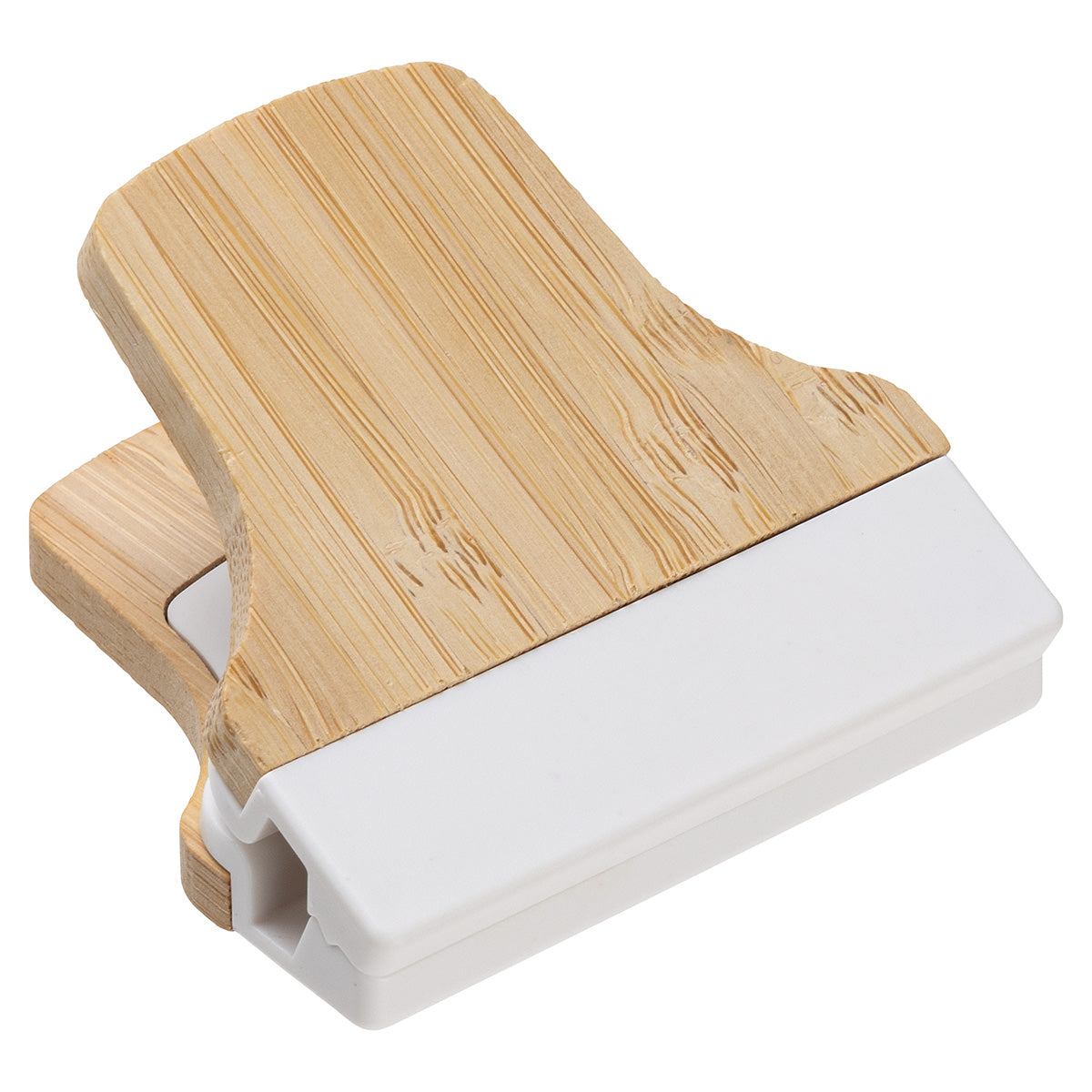 White Bamboo Magnetic Power Clip