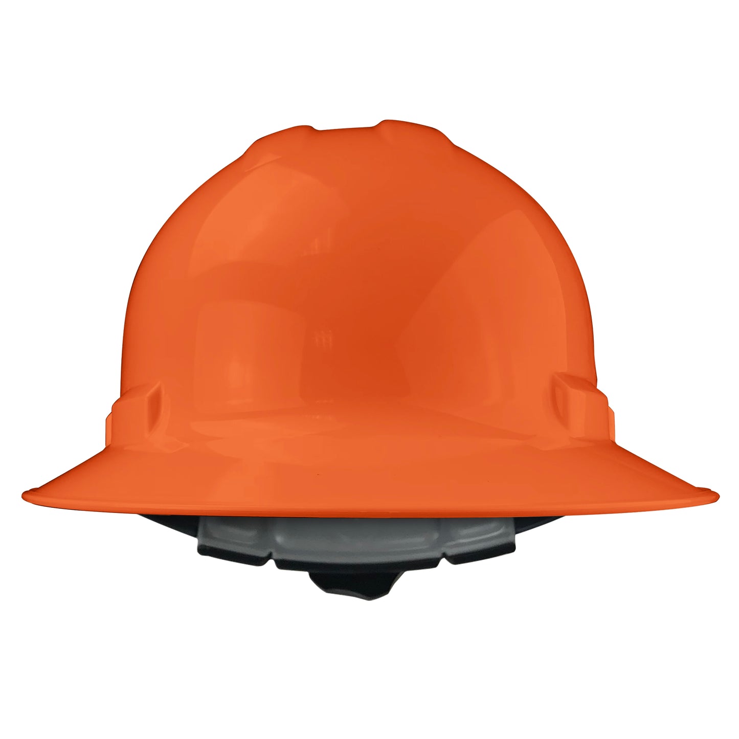 Quartz™ Full Brim 6 Point Ratchet Hard Hat - Dark Gray