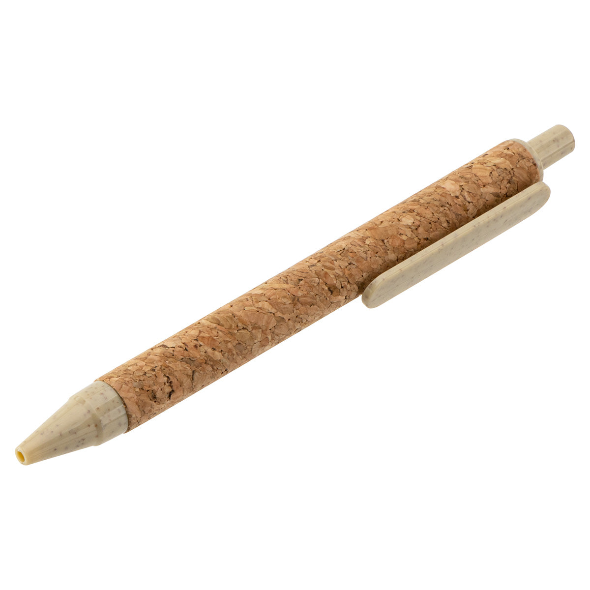 Off-White Cork & Linen Journal with Eco Pen