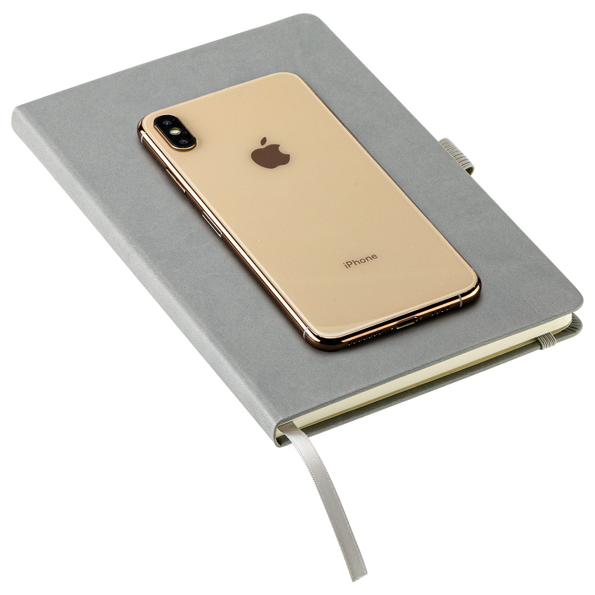 Black Elan Hardcover Journal with Pen Loop and Inner Pocket