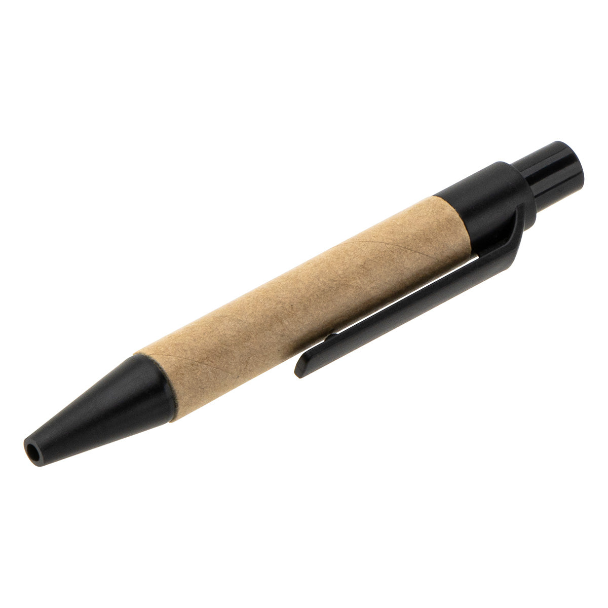 Brown Flip Recycled Spiral Notebook with Pen